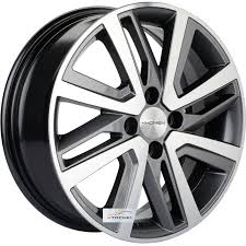 Khomen Wheels KHW1609 (Vesta/Largus) Gray-FP
