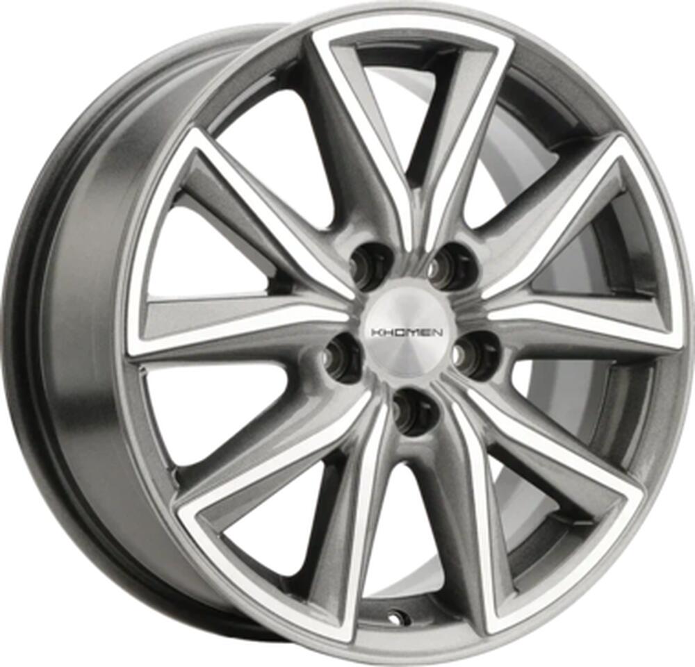 Khomen Wheels KHW1706 (Jac/Москвич 3) Gray-FP