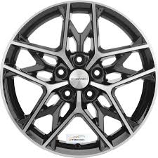 Khomen Wheels KHW1709 (Octavia) Black-FP