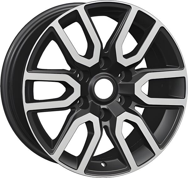 Khomen Wheels KHW1723 (L200) Black-FP