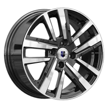 K&K KC1034-mb Хант Алмаз чёрный / Чёрный с алмазной проточкой