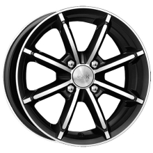 K&K KC603-mb Sportline Алмаз чёрный / Чёрный с алмазной проточкой