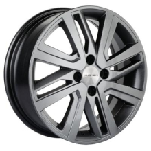 Khomen Wheels KHW1609 (Rio I/Solaris I) G-Silver