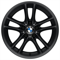 BMW B5738-bl rear Black / Черный