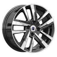 K&K KC1034-mb Хант Алмаз чёрный / Чёрный с алмазной проточкой