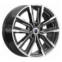 K&K KC964-mb Лацио Алмаз чёрный / Чёрный с алмазной проточкой