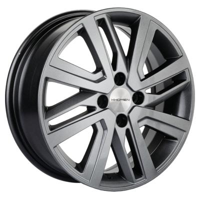 Khomen Wheels KHW1609 (Rio I/Solaris I) G-Silver