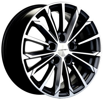 Khomen Wheels KHW1611 (Huyndai/Kia) Black-FP