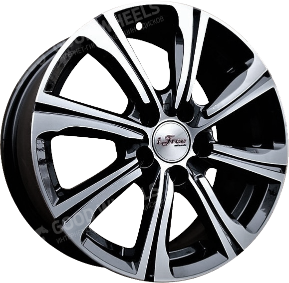 KC862-09-mb Апероль Блэк Джек / Чёрный с полировкой