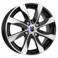 KC617-mb Джемини Алмаз чёрный / Чёрный с алмазной проточкой