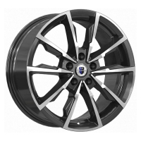 KC902-mb Меренге Алмаз чёрный / Чёрный с алмазной проточкой