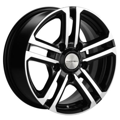Khomen Wheels KHW1602 (Niva 4x4 Bronto) Black-FP