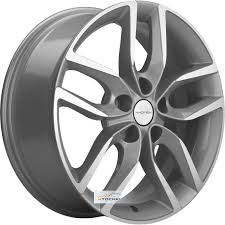 Khomen Wheels KHW1708 (XCeed) F-Silver-FP