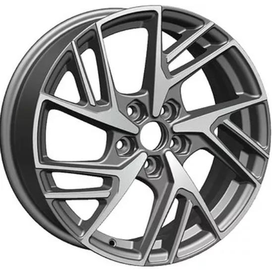Khomen Wheels KHW1722 (Chery/Exeed) Gray-FP