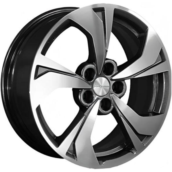 Khomen Wheels KHW1724 (Jac/Москвич 3) Gray-FP