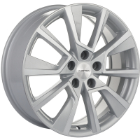 Khomen Wheels KHW1802 (Changan/Geely/Lexus/Suzuki/Toyota) F-Silver-FP