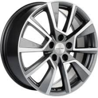 Khomen Wheels KHW1802 (Coolray) Gray-FP
