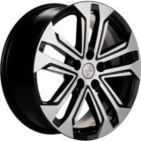 Khomen Wheels KHW1803 (Changan/Geely/Lexus/Suzuki/Toyota) Black-FP