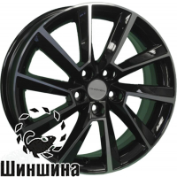 Khomen Wheels KHW1604 (Aveo) Black-FP