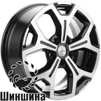 Khomen Wheels KHW1710(2) (Mercedes Vito) Black-FP