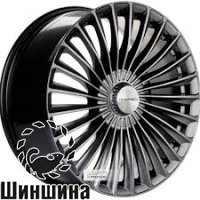 Khomen Wheels KHW2008 (Mercedes Rear) Dark Chrome