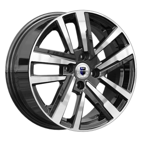 K&K KC1034-mb Хант Алмаз чёрный / Чёрный с алмазной проточкой