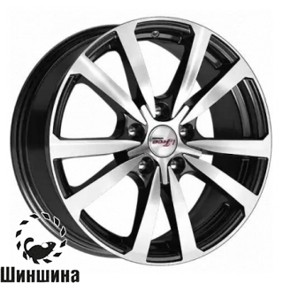 KC645-02-mb Бэнкс Блэк Джек / Чёрный с полировкой