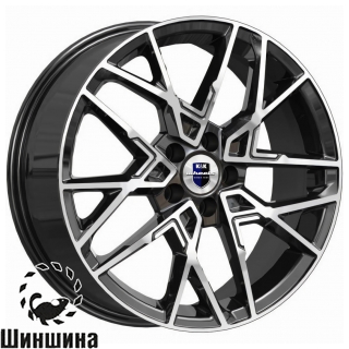 KC1044-mb Вудроф Алмаз чёрный / Чёрный с алмазной проточкой