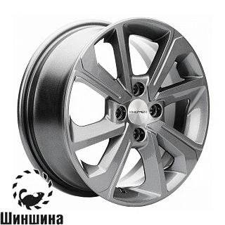 Khomen Wheels KHW1501 (Rio/Solaris) G-Silver