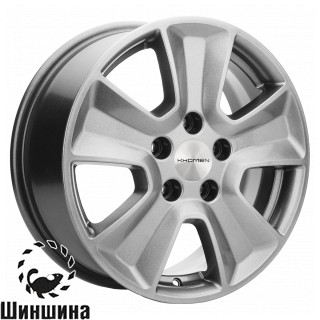 Khomen Wheels KHW1601 (Renault/Nissan) F-Silver