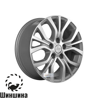 Khomen Wheels KHW1608 (Geely Coolray) F-Silver-FP