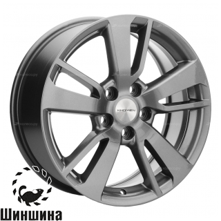 Khomen Wheels KHW1704 (Outlander) Gray