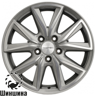 Khomen Wheels KHW1706 (RAV4) G-Silver-FP