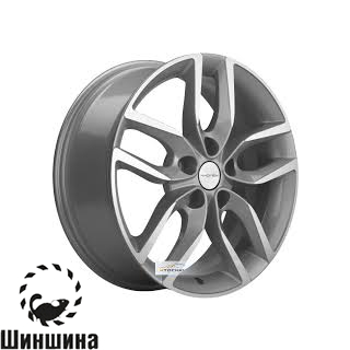 Khomen Wheels KHW1708 (XCeed) F-Silver-FP