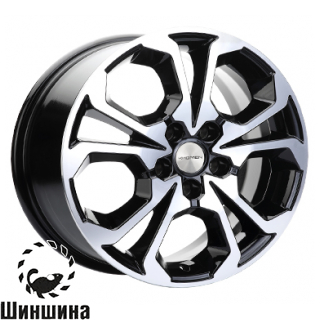 Khomen Wheels KHW1711 (Haval/Honda) Black-FP