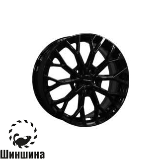 Khomen Wheels KHW1718 (Dongfeng 580) Black