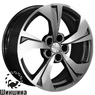 Khomen Wheels KHW1724 (Jac/Москвич 3) Gray-FP