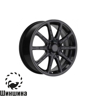 Khomen Wheels KHW1707 (XRay) Black-FP matt