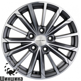 Khomen Wheels KHW1807 (Hyundai i40) Gray-FP