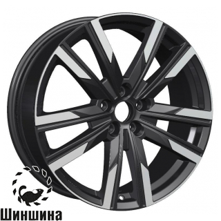 Khomen Wheels KHW1905 (Kodiaq/Tiguan) Black-FP