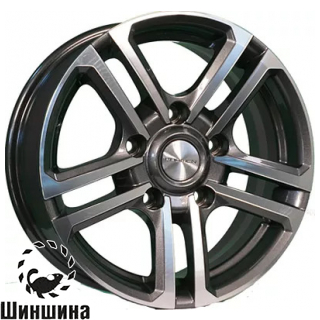 Khomen Wheels KHW1602 (Niva 4x4 Bronto) Gray-FP