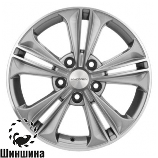 Khomen Wheels KHW1603 (Creta/Seltos) G-Silver-FP