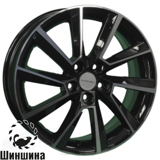 Khomen Wheels KHW1604 (Aveo) Black-FP