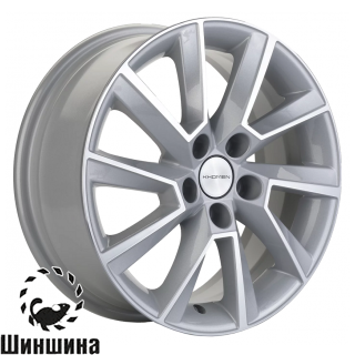 Khomen Wheels KHW1604 (Aveo) F-Silver-FP