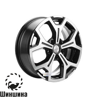 Khomen Wheels KHW1710(2) (Mercedes Vito) Black-FP