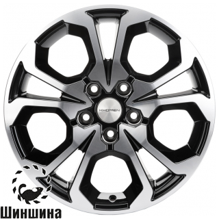 Khomen Wheels KHW1711 (Arkana/Kaptur) Black-FP