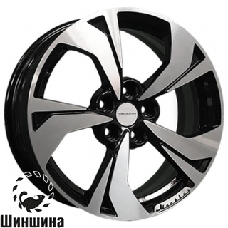 Khomen Wheels KHW1724 (Besturn X40) Black-FP