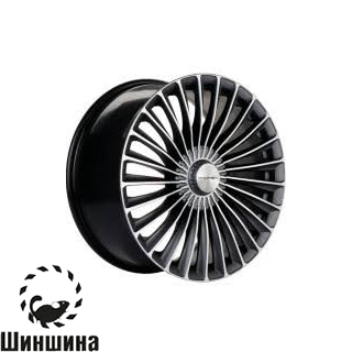 Khomen Wheels KHW2008 (Mercedes Rear) Gray-FP Matt